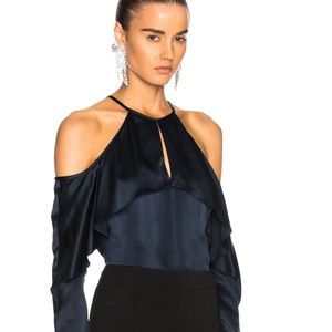 Cushnie et Ochs Florence Keyhole Shoulder Top